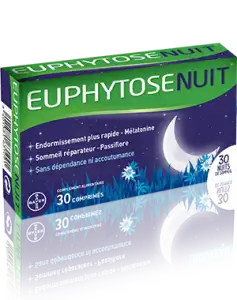 Euphytose Nuit Comprimés Enrobés B/30 à UGINE