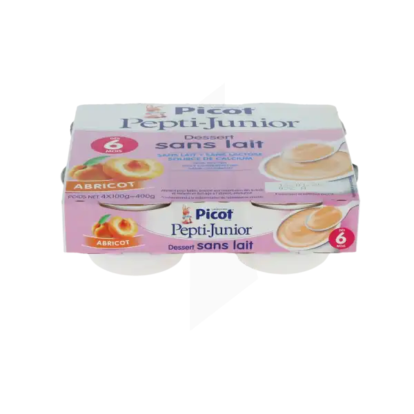 Picot Pepti-junior - Dessert Sans Lait - Abricot