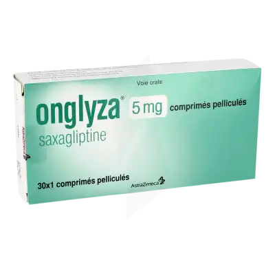 Onglyza 5 Mg, Comprimé Pelliculé à Paris