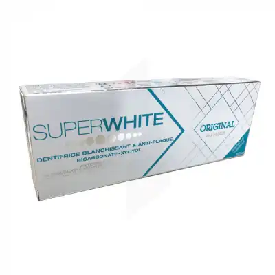 Superwhite Original Dentifrice Au Bicarbonate De Sodium 2t/75ml à Abbeville