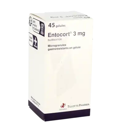 Entocort 3 Mg, Microgranules Gastro-résistants En Gélule à Eysines
