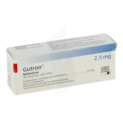 Gutron 2,5 Mg, Comprimé à Ris-Orangis