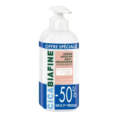 Cicabiafine Crème Douche Anti-irritations Hydratante 2fl/400ml à Saint-Vallier