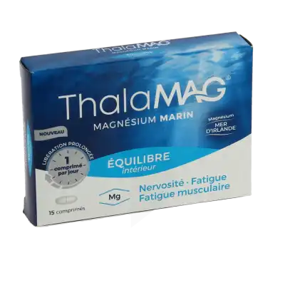 Thalamag Equilibre Interieur Lp Magnésium Comprimés B/15 à Talence