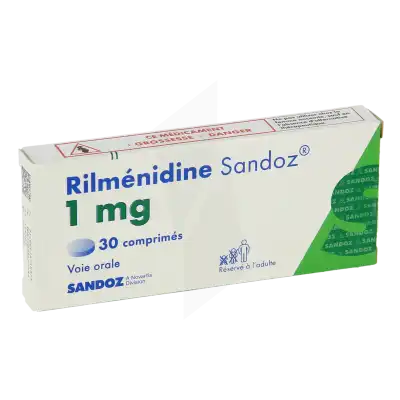 Rilmenidine Sandoz 1 Mg, Comprimé à Bordeaux