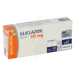 Gliclazide Bgr 30 Mg, Comprimé à Libération Modifiée