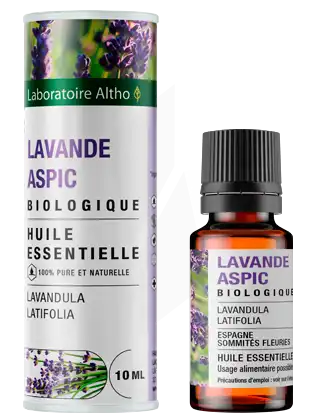 Laboratoire Altho Huile Essentielle Lavande Aspic Bio 10ml