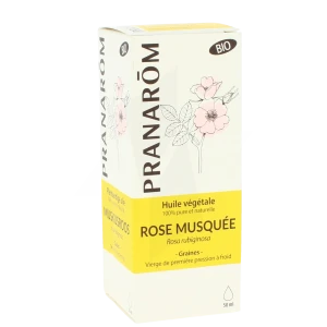 Pranarom Huile Végétale Rose Musquée 50ml