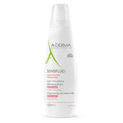 Aderma Sensifluid Lait Micellaire 400ml à GRENOBLE
