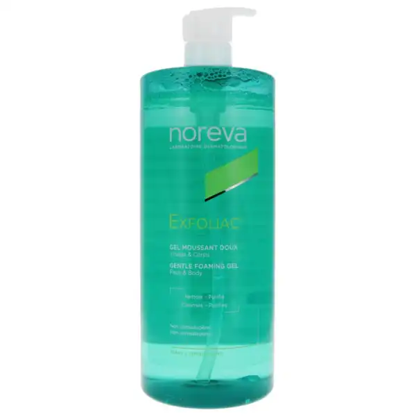 Noreva Exfoliac Gel Moussant Doux Fl Pompe/985g