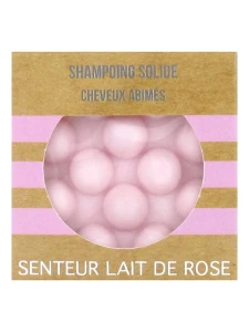 Valdispharm Shampooing Solide Lait De Rose Cheveux Abîmés B/55g