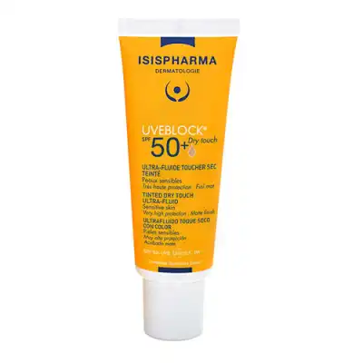 Uveblock Spf50+ Fluide Ultra Teinté Très Haute Protection Toucher Sec T/40ml à AIX-EN-PROVENCE