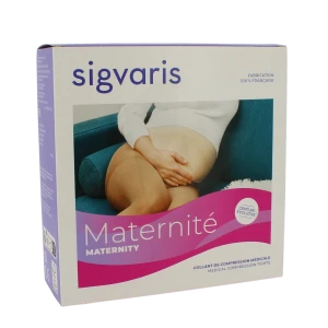 Sigvaris Maternité Collant Maternité Transparent Classe 2 Femme Nude Normal L