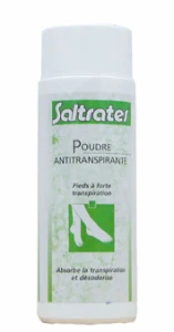 Saltrates Poudre Antitranspirante, Flacon 75 G