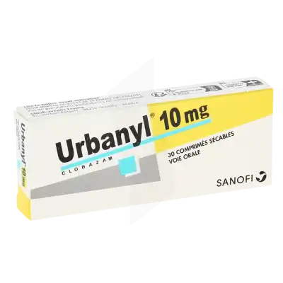 Urbanyl 10 Mg, Comprimé Sécable à LE LAVANDOU