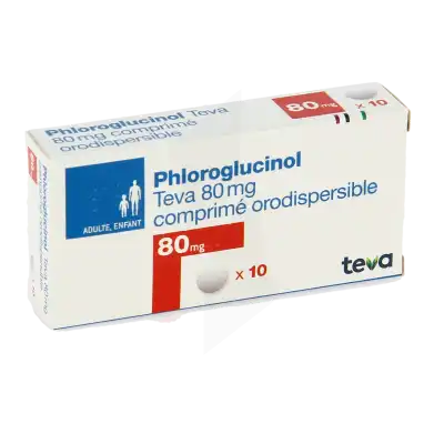 Phloroglucinol Teva 80 Mg, Comprimé Orodispersible à  JOUÉ-LÈS-TOURS