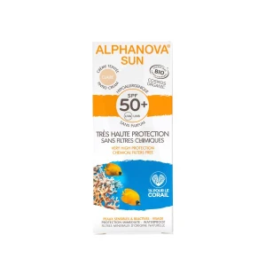 Alphanova Sun Bio Spf50+ Crème Teintée Claire T/50ml