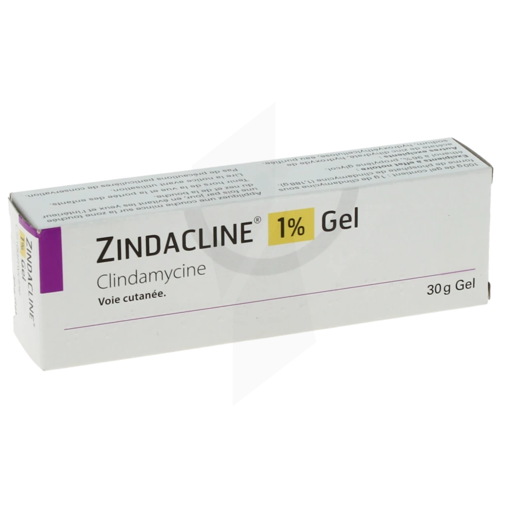 Zindacline 1 %, Gel