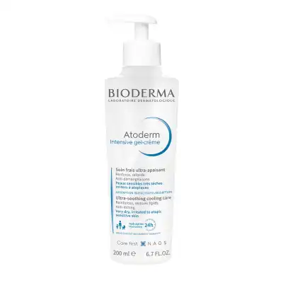 Bioderma Atoderm Intensive Gel Crème Hydratant Apaisant Anti-démangeaison 200ml à Obernai