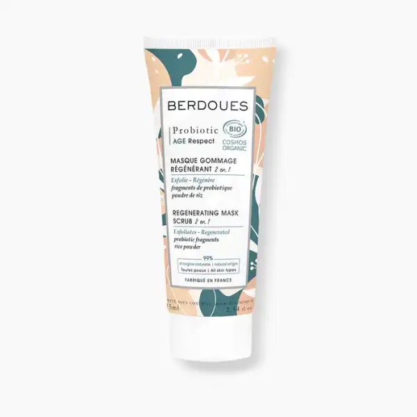 Berdoues Probiotic Masque Gommage Régénérant Bio T/75ml