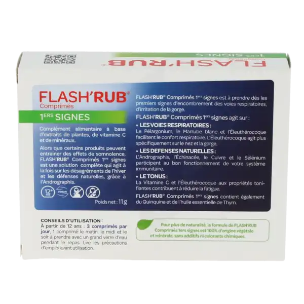 Flash'rub 1er Signes Comprimés B/15