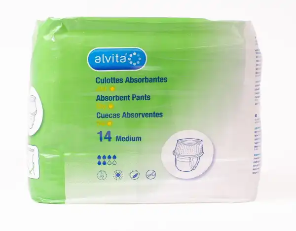 Alvita Pants Culotte Absorbante Jour Médium Paquet/14