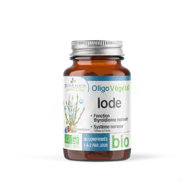 Oligovégétal Iode Comprimés Bio Pilulier/60 à LAGUIOLE