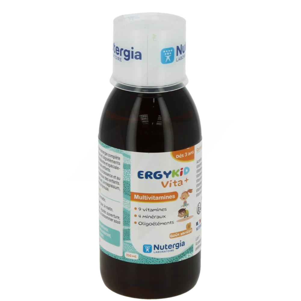 Nutergia Ergykid Vita+ Solution Buvable Fl/150ml