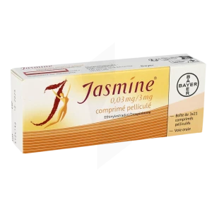 Jasmine 0,03 Mg/3 Mg, Comprimé Pelliculé