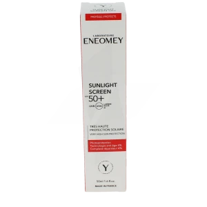 Eneomey Sunlight Screen 50+ Très Haute Protection Solaire Fl Airless/50ml