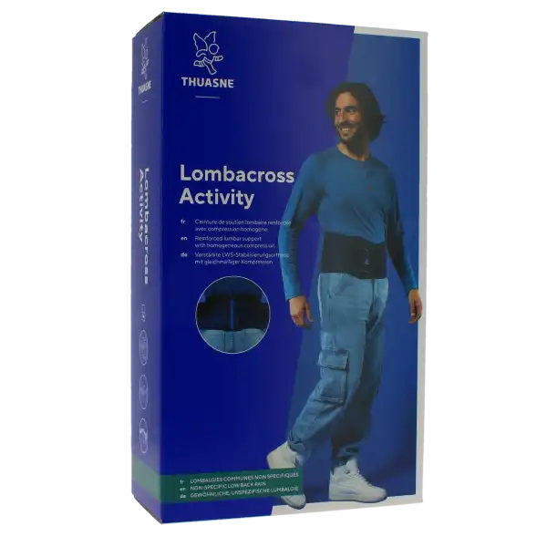 Thuasne Lombacross Activity Ceinture Lombaire Hauteur 26cm Taille 2