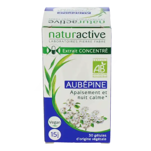 Naturactive Phytotherapie AubÉpine Bio GÉl Pilulier/30