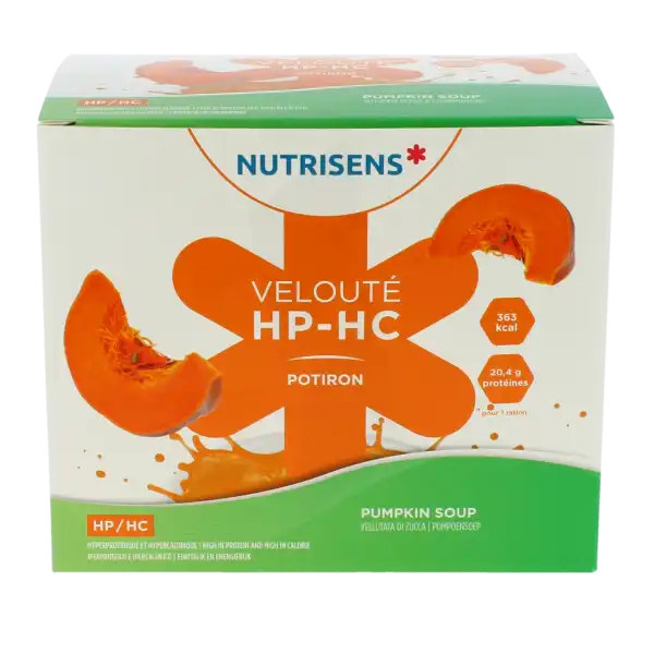 Nutrisens Veloutés Hp/hc Nutriment Potiron 4sachets/80g