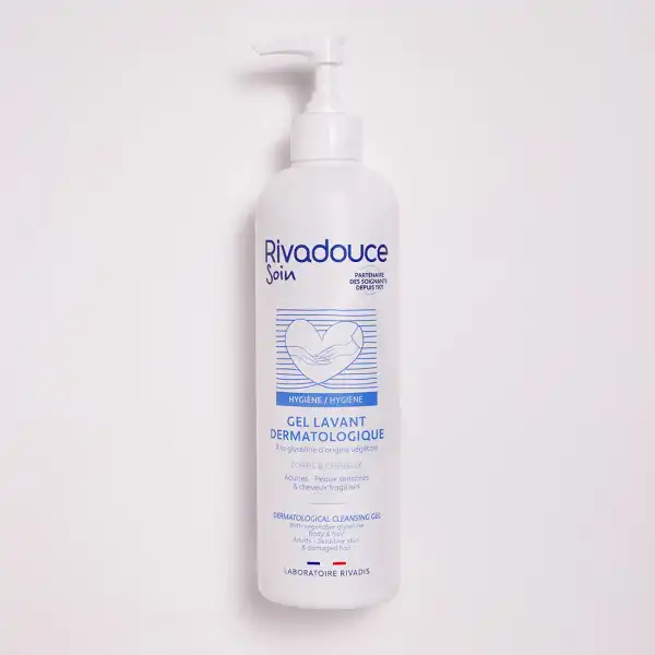 Rivadouce Gel Dermatologique Corps & Cheveux Fl/500ml