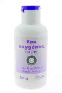 Eau Oxygenee 20 Volumes Gilbert 125ml à Nice