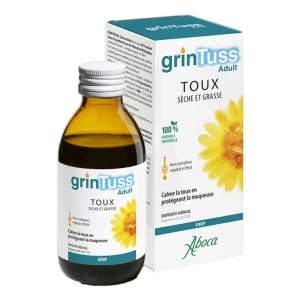 Aboca Grintuss Adulte Sirop Toux Sèche Et Grasse Fl/180g