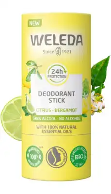 Weleda Déodorant Solide 24h Citrus Bergamote Stick/50g à ANDERNOS-LES-BAINS