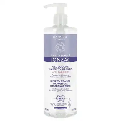 Eau Thermale Jonzac Douches Gel Douche Haute Tolérance Non Parfumé Fl Pompe/500ml à ANGLET