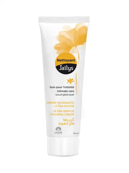 Jaïlys Nettoyant Soin Pour L'intimité Crème Moussante Ultra-douce 75ml