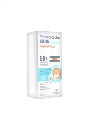 FOTOPROTECTOR PEDIATRICS FUSION WATER 50+ Crème transparente Fl/50ml