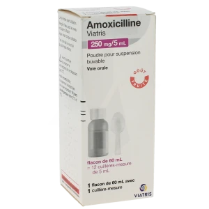 Amoxicilline / Acide Clavulanique Viatris 500 Mg/62,5 Mg Adultes, Comprimé Pelliculé (rapport Amoxicilline/acide Clavulanique : 8/1)
