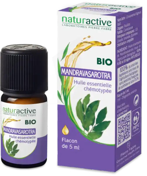 Naturactive Mandravasarotra Huile Essentielle Bio (5ml)