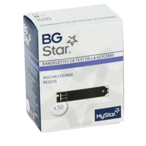 Mystar Bgstar Bandelette Réactive B/50