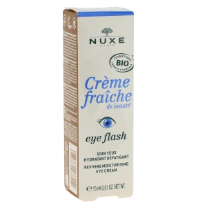 Nuxe Crème Fraîche De Beauté Crème Contour Des Yeux Tube De 15 Ml