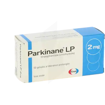 PARKINANE LP 2 mg, gélule à libération prolongée