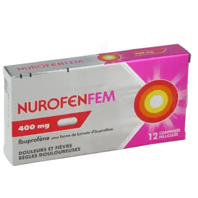 Nurofenfem 400 Mg, Comprimé Pelliculé à LA VALETTE DU VAR