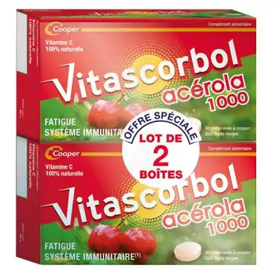 Vitascorbolacerola Comprimés 2b/30 à Les Arcs