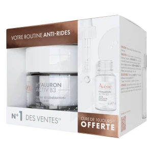 Avene Hyaluron Activ B3 Cr Régénération Cellulaire Pot/50ml+sérum 10ml