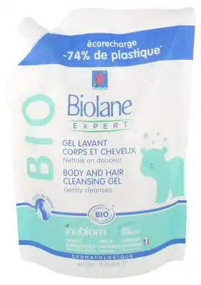 Biolane Expert Bio Gel Lavant Surgras Eco Recharge/500ml à Le Breuil