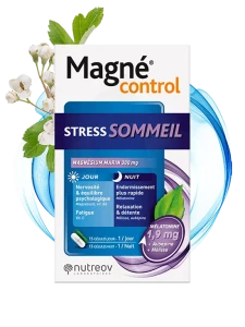 Nutreov Magné Control Stress Sommeil Gélules B/30